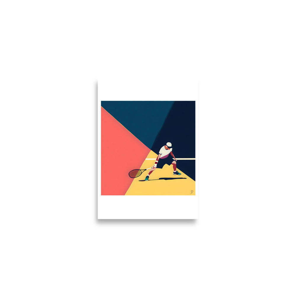 illustration graphique service de tennis Idée Passion
