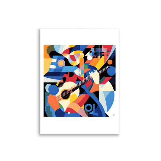 poster art musical moderne Idée Passion