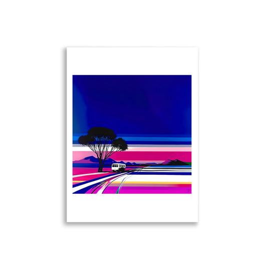 Affiche déco voyage Safari – poster artistique pour salon ou bureau