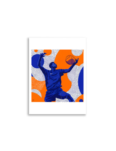 Poster - "Le Basketteur"