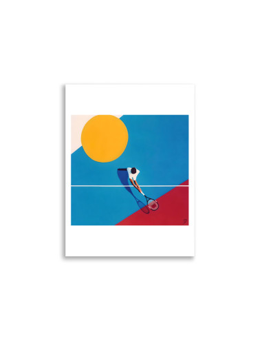 Poster - "Court en couleurs"