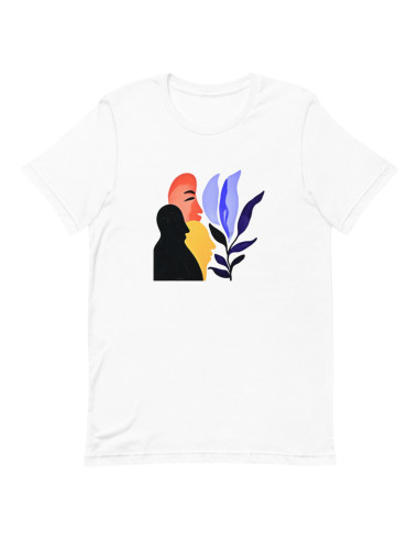 T-shirt unisexe - "Face à la nature"