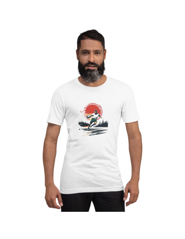 T-shirt unisexe "Rugby Soir d'été" – Tshirt 100% coton