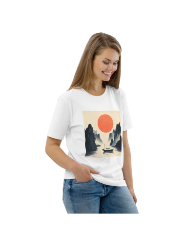 T-shirt unisexe en coton biologique - "Asie"