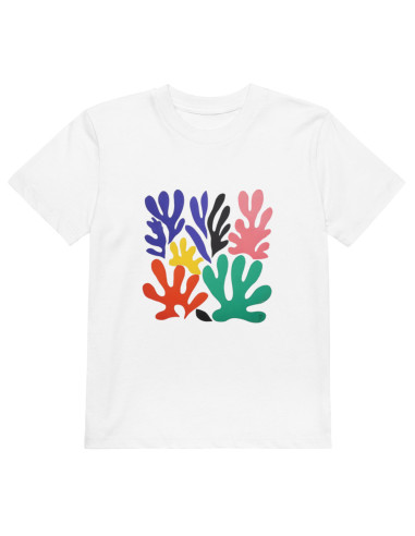 T-shirt en coton bio enfant - "Danse végétale" 