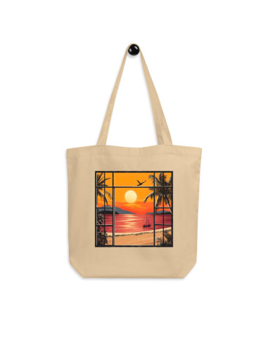 Tote Bag Bio - "Voyage rétro"