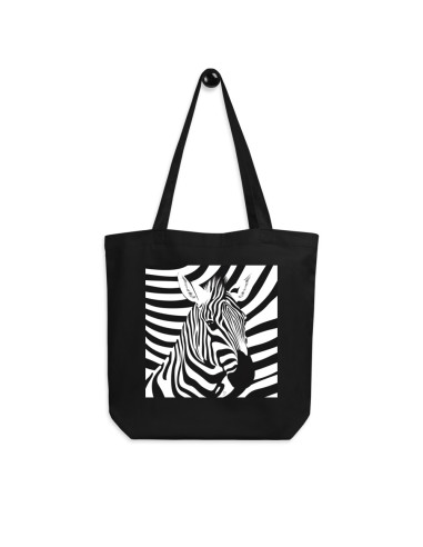 Tote Bag Bio - "Zèbre halluciné"