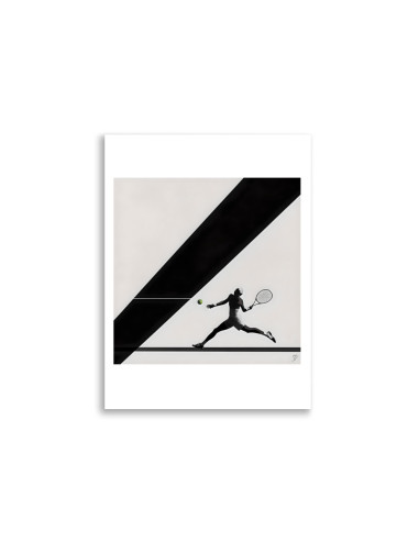 Poster - "Tennis - Bauhaus"