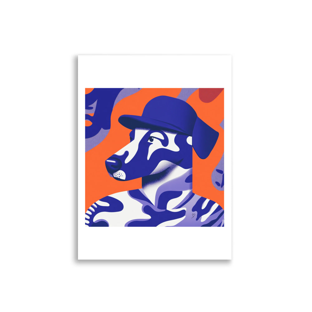 Affiche design moderne collection Animaux Idée Passion