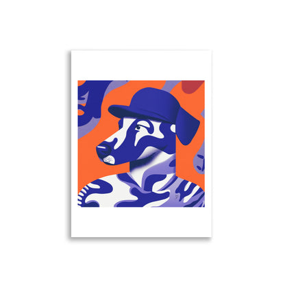 Affiche design moderne collection Animaux Idée Passion