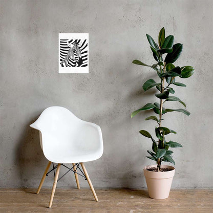 poster deco graphique animaux moderne