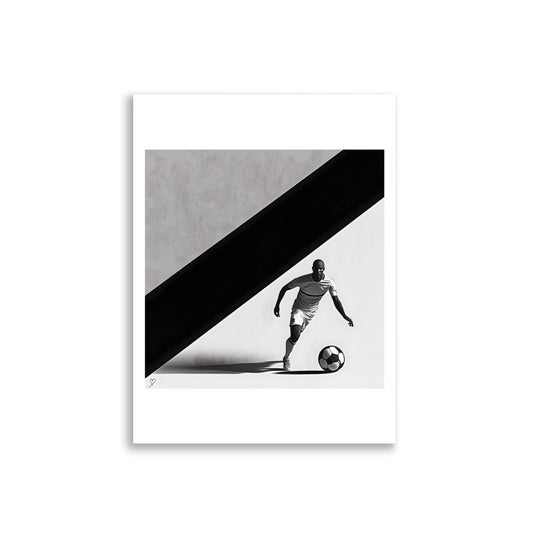 affiche cadeau passion football