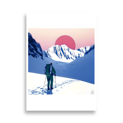 affiche Into the Wild nature montagne