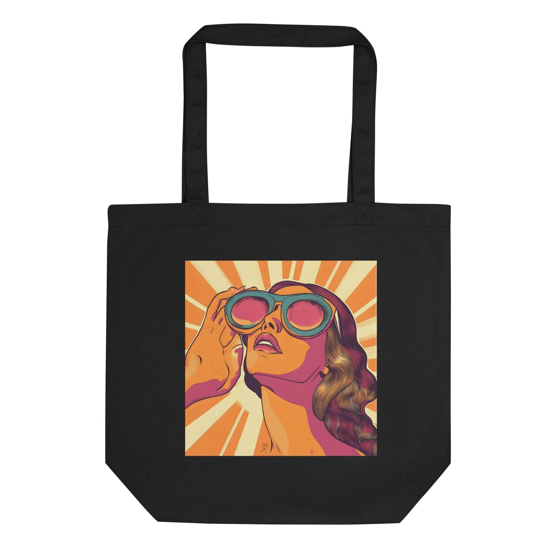 Mrs Orange tote bag éthique et original Idée Passion. Cadeau original