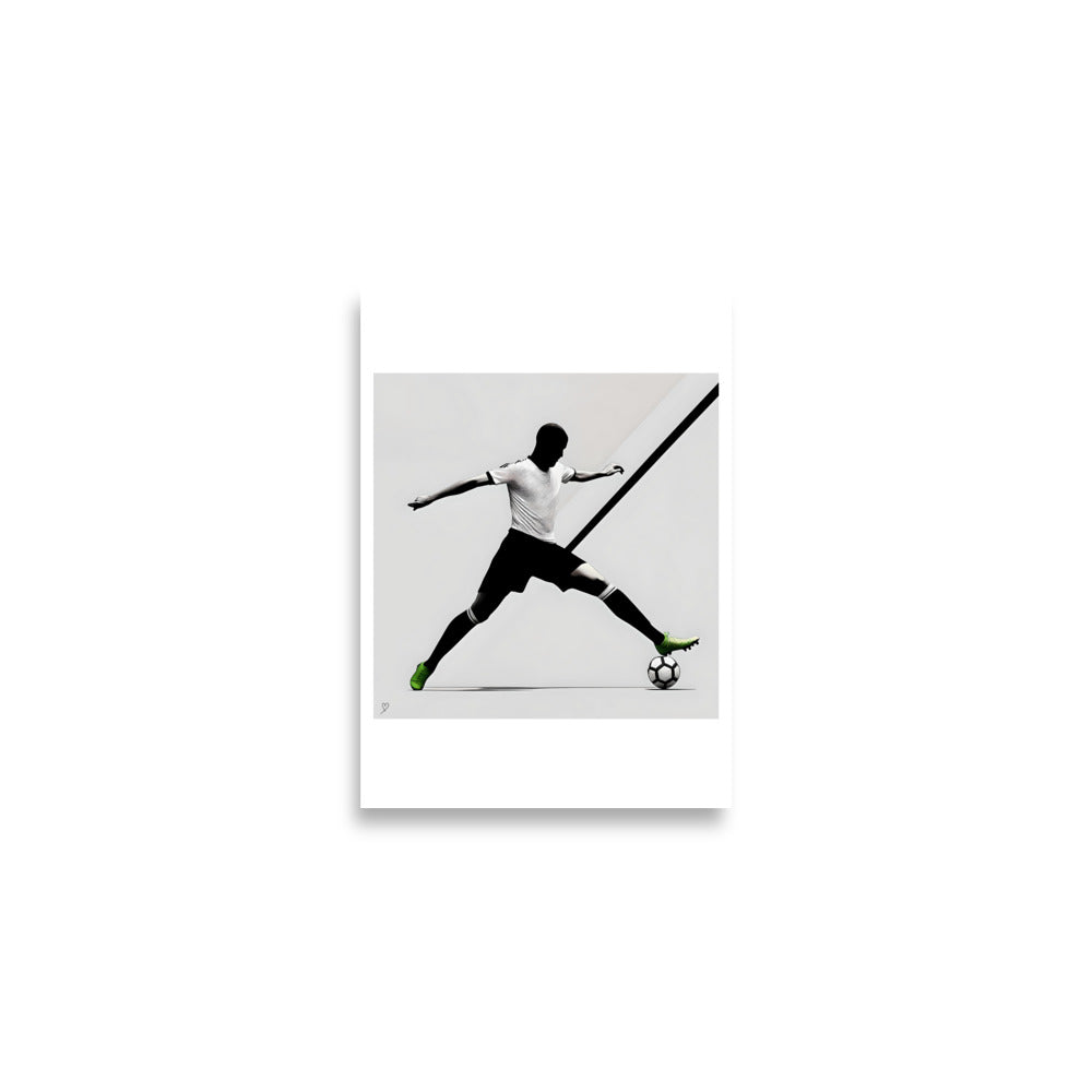 affiche cadeau original fan de football