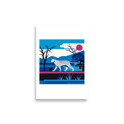 Affiche cadeau original passion animaux et nature