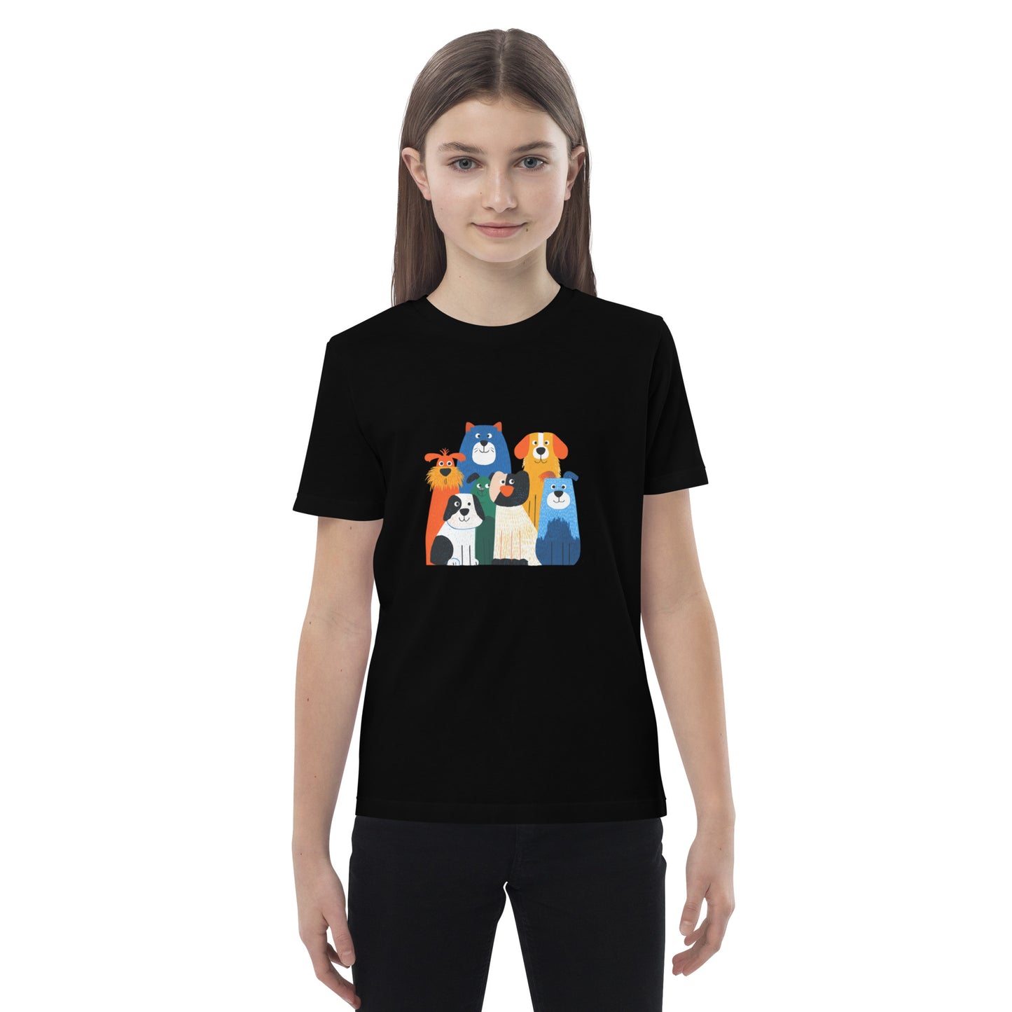 T-shirt bio enfant design animalier coloré 