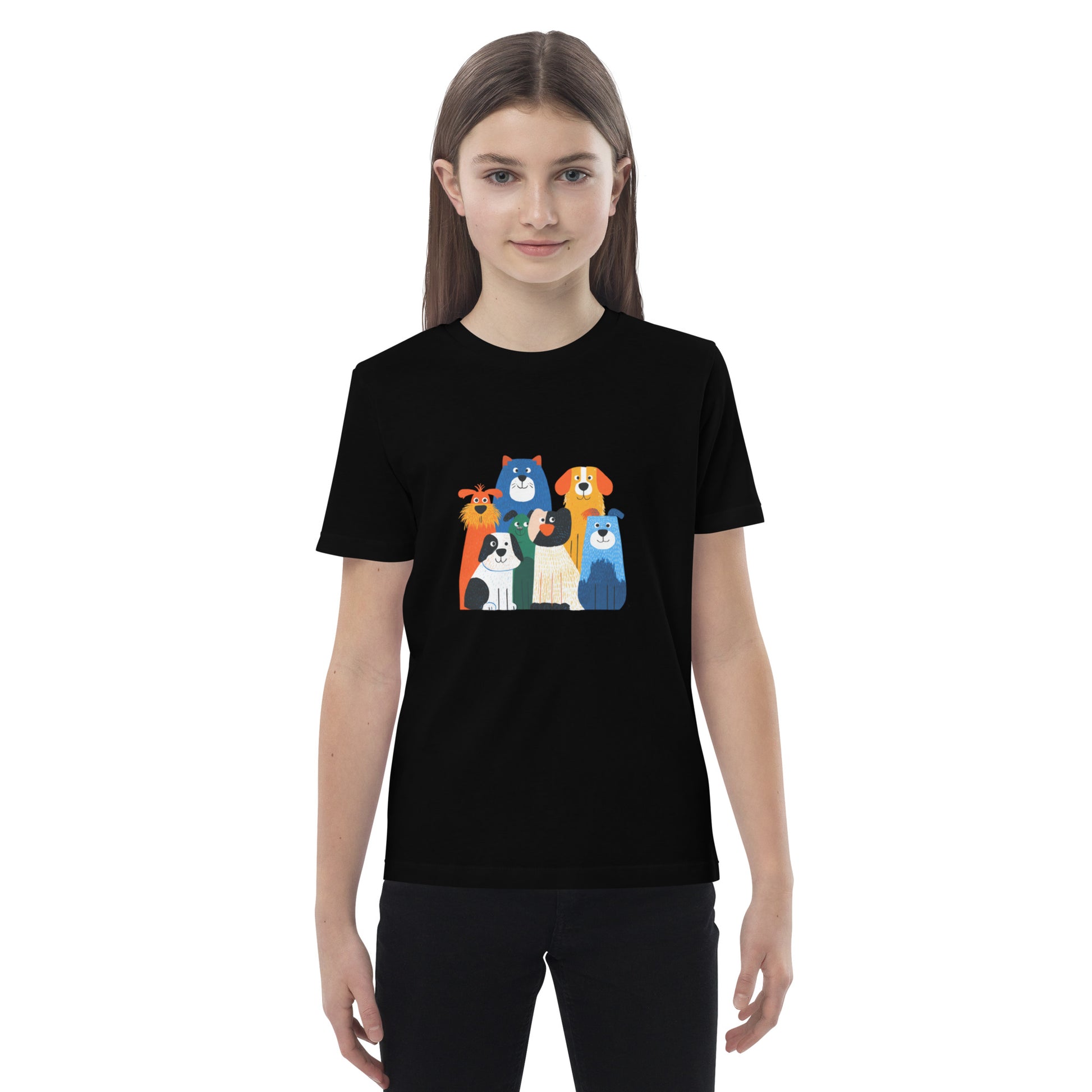 T-shirt bio enfant design animalier coloré 