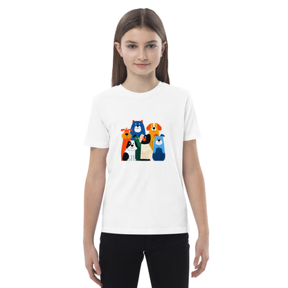 T-shirt cadeau enfant amoureux des chiens