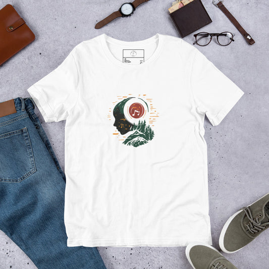 T-shirt unisexe illustration musique - Lifestyle